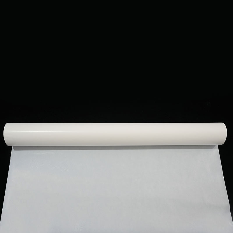 Pes film perekat meleleh dengan kertas backing